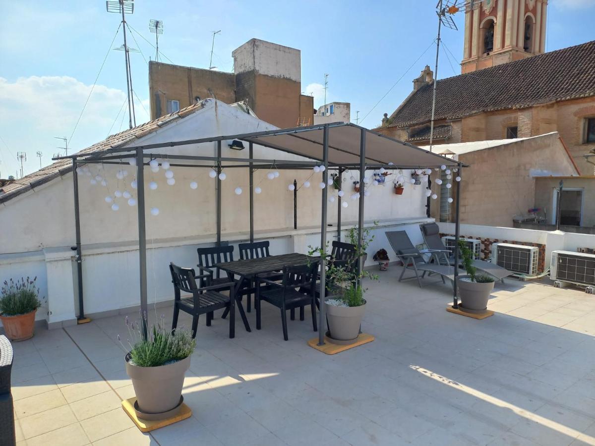 Апартаменты Traditional Valencian Townhouse In Катарроха Экстерьер фото